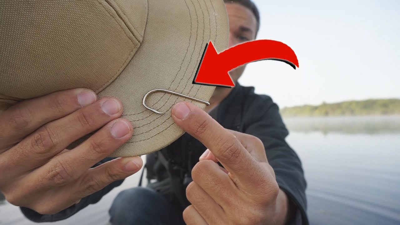 how-to-put-a-fishing-hook-on-a-hat-fishing-form